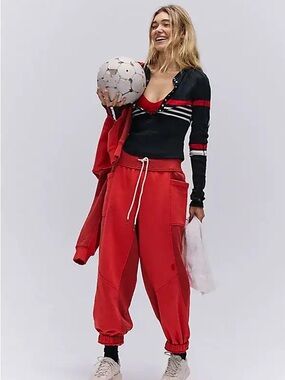 Free People FP Movement Making It Joggers Sz XS